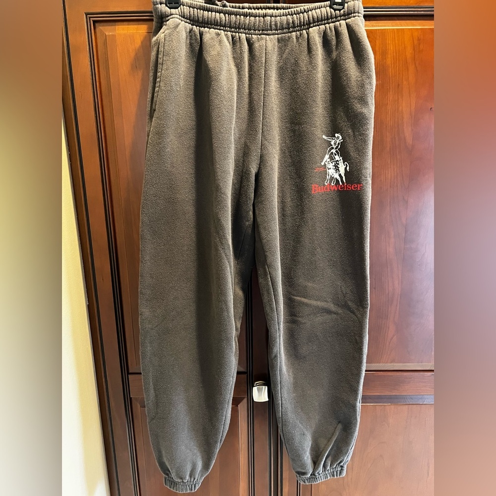 PACSUN Budweiser Rodeo Six Sweatpants - S - Picture 2 of 12